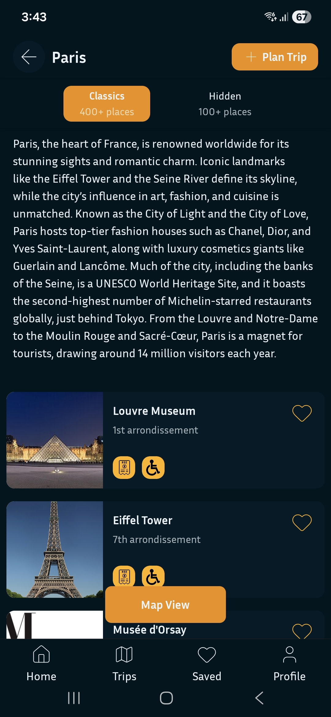 Browse the city